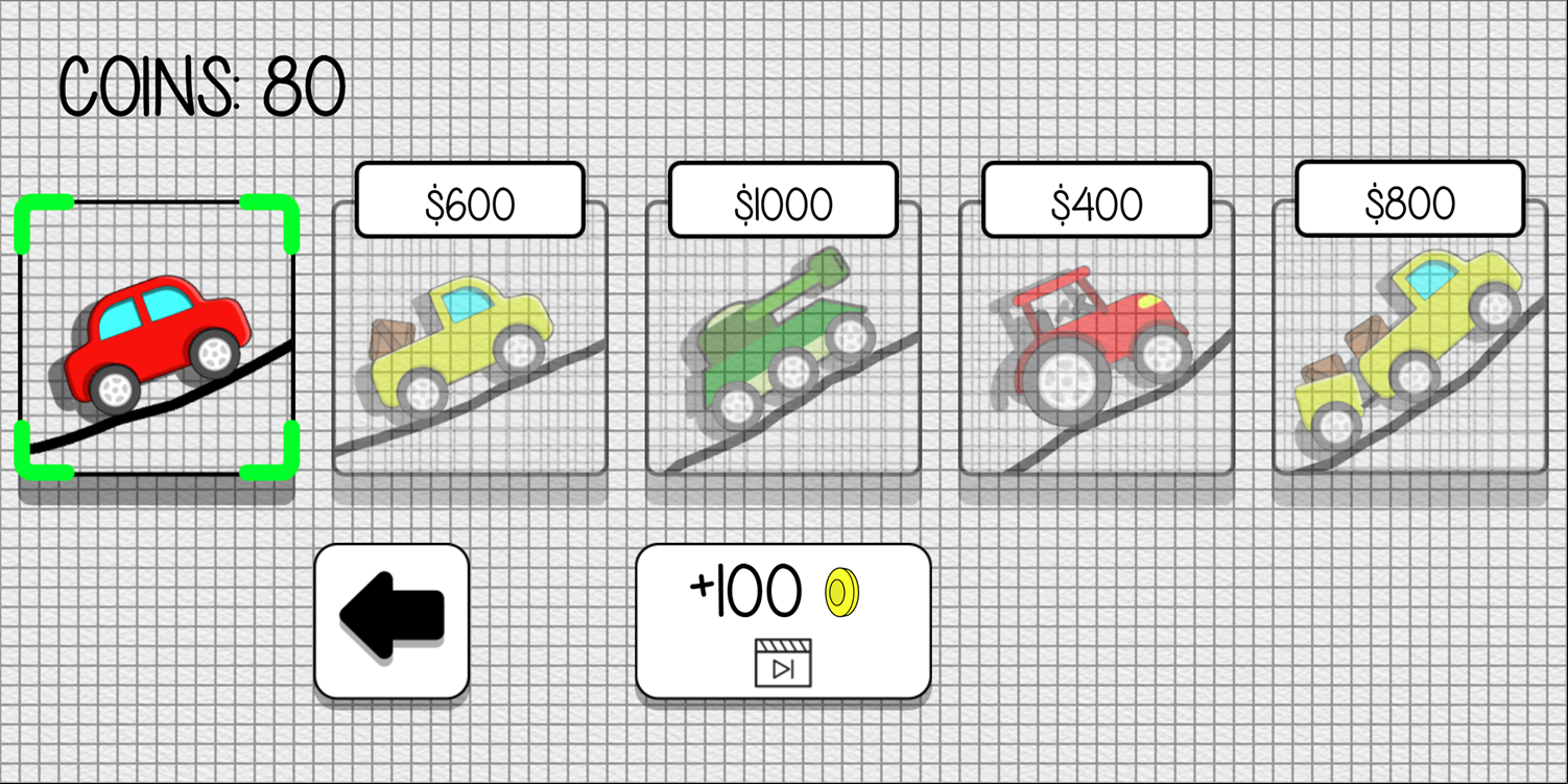 Draw the Hill Game Store Screen Screenshot.