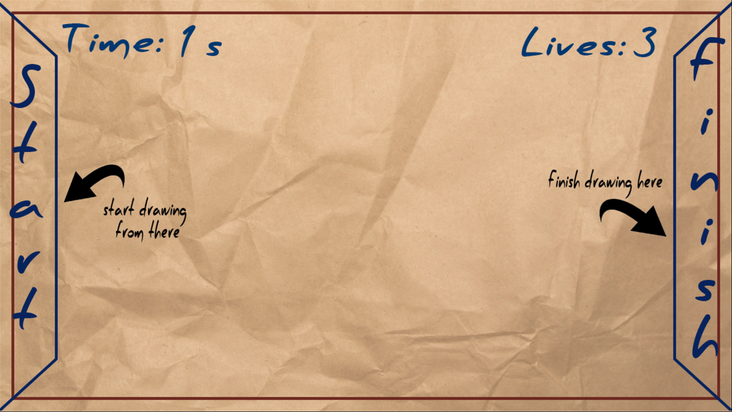 Drawing Master Game Start Screenshot.