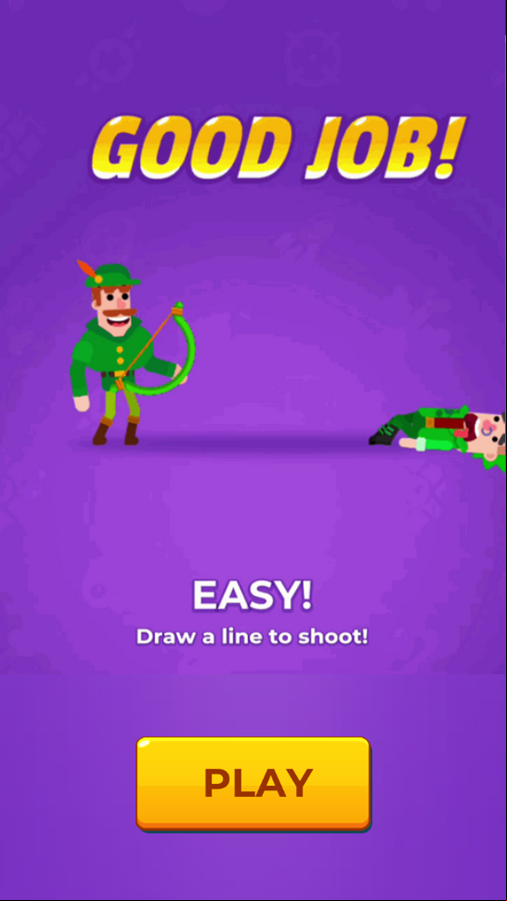 Drawmaster Game Tutorial End Screenshot.