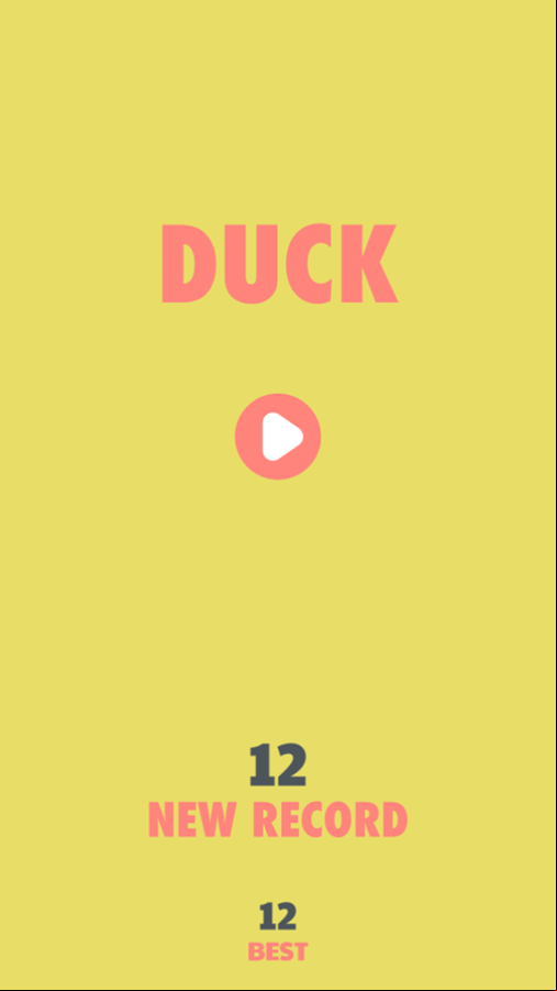 Duck Game Score Screenshot.