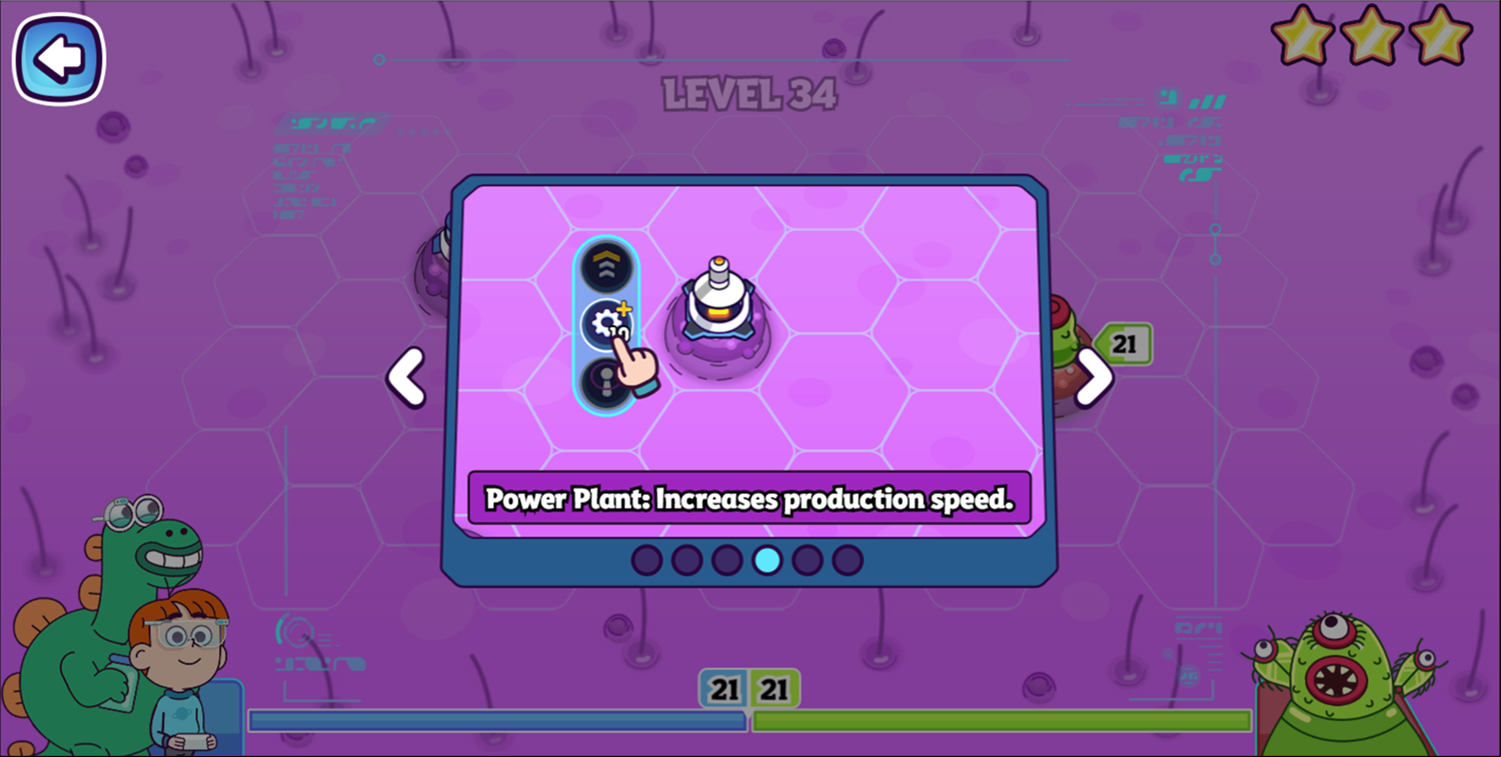 Elliott From Earth Bug Off Game Power Plant Instructions Screen Screenshot.