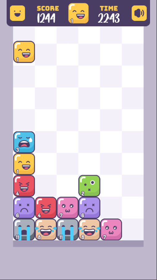 Emoji Merge Game Screenshot.