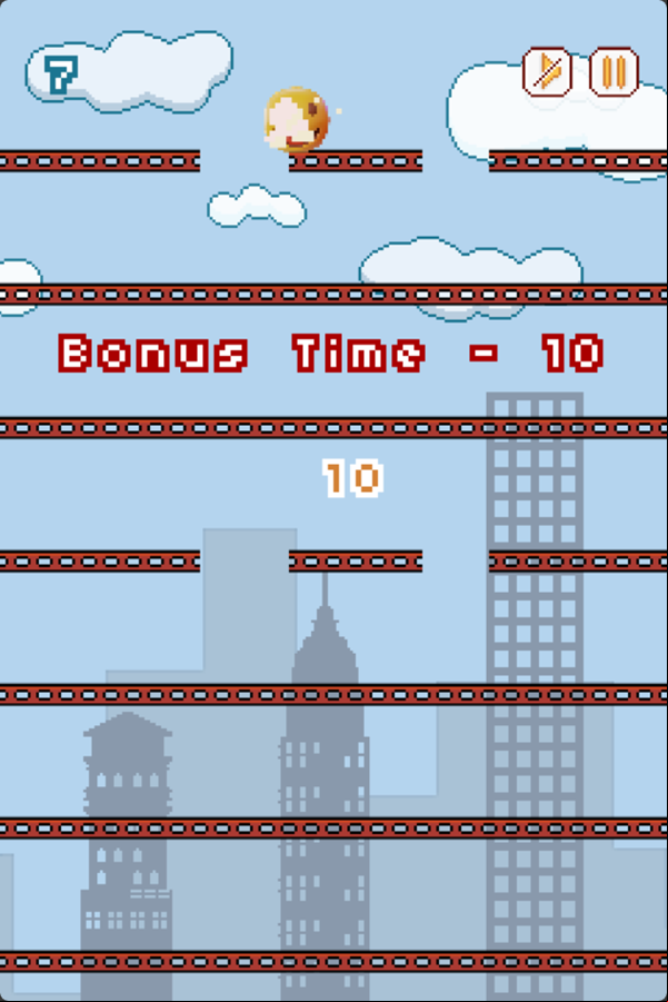 Emoji Rush Game Play Screenshot.