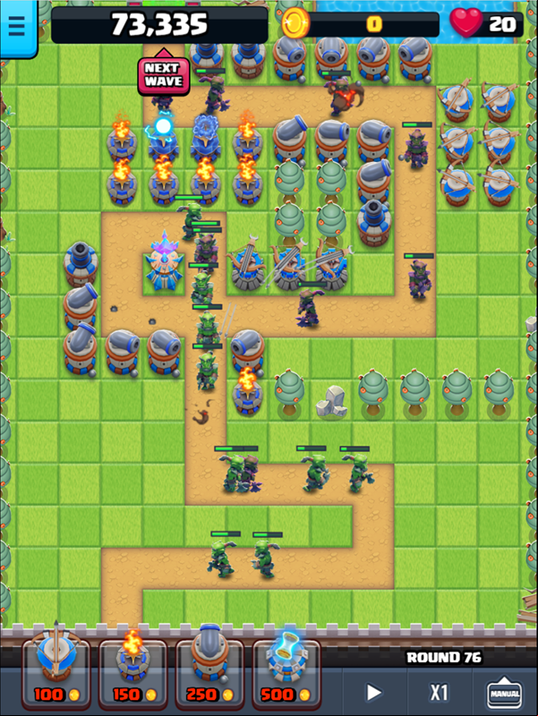 Endless Siege Tower Defense Screenshot.