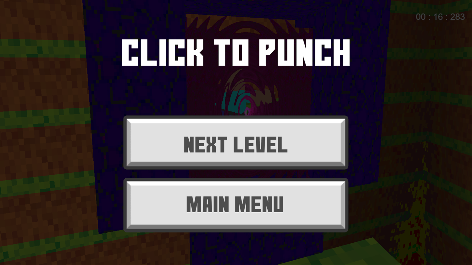 Escape From Mommy Game Level Complete Screenshot.