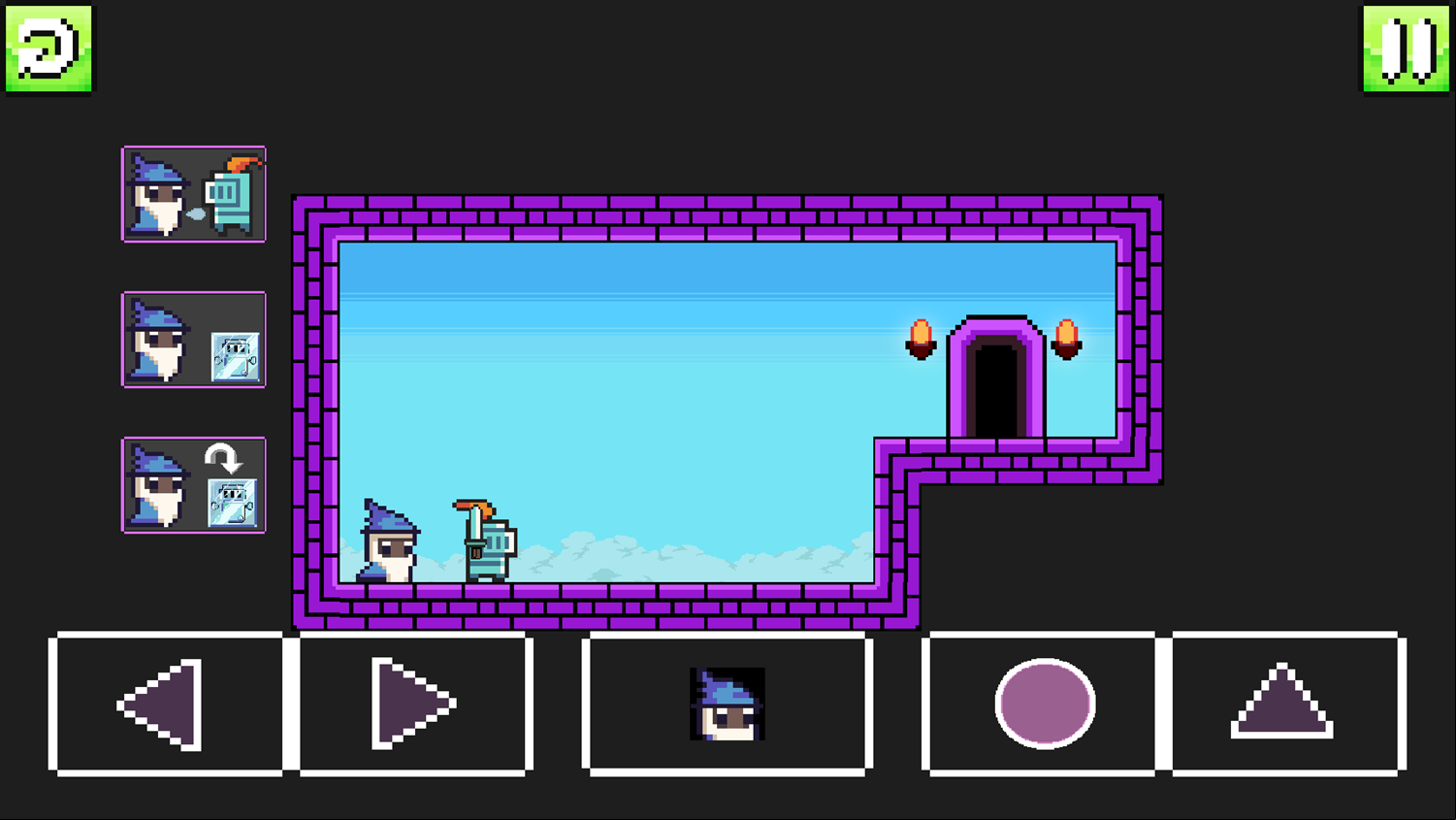 Evilmun Game Instructions Screenshot.