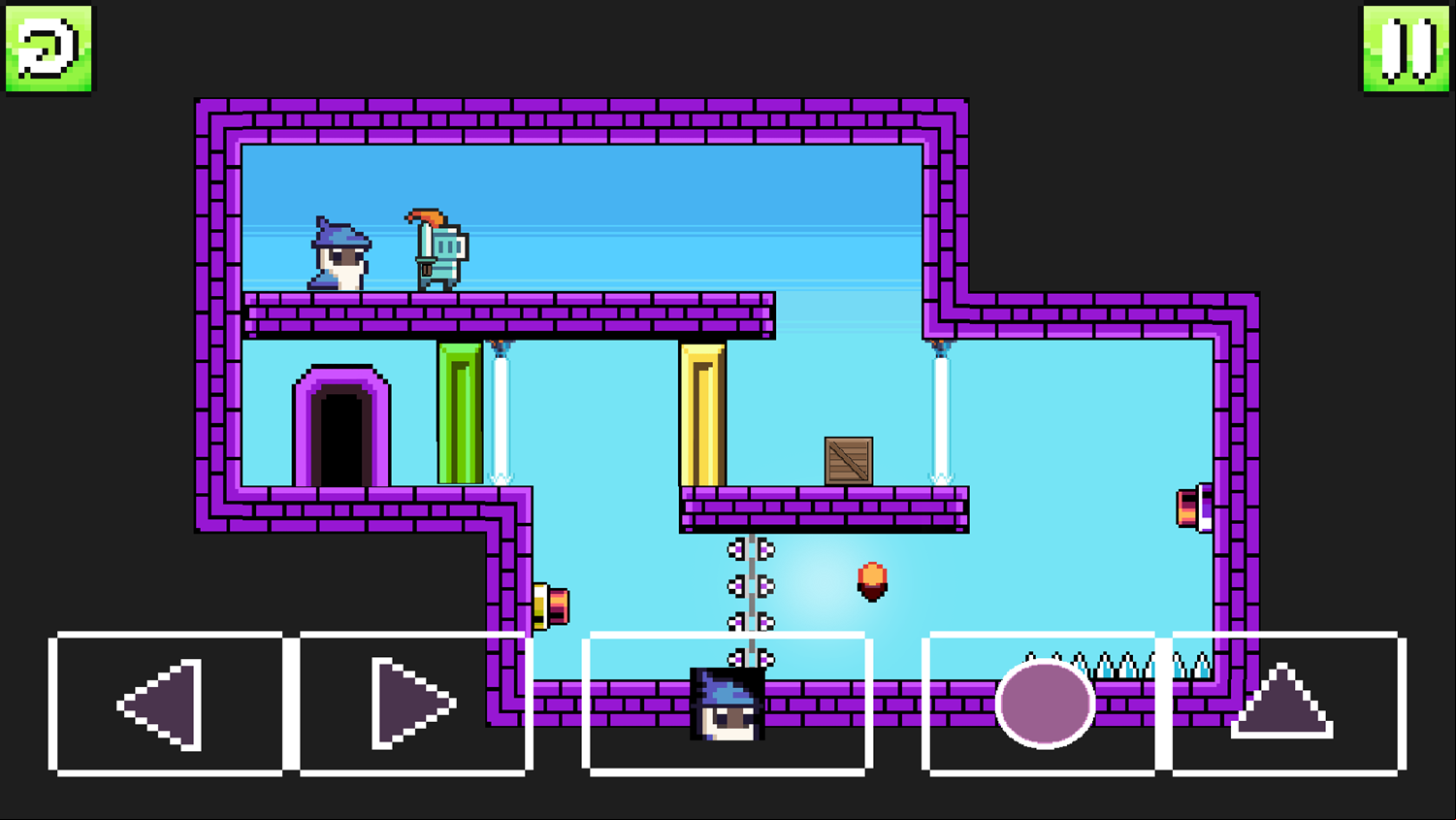 Evilmun Game Level Challenge Screenshot.
