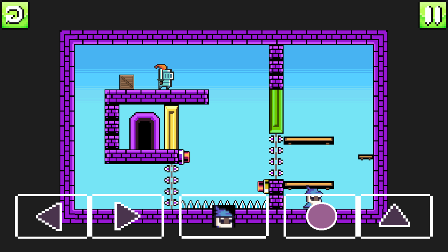 Evilmun Game Level Progress Screenshot.