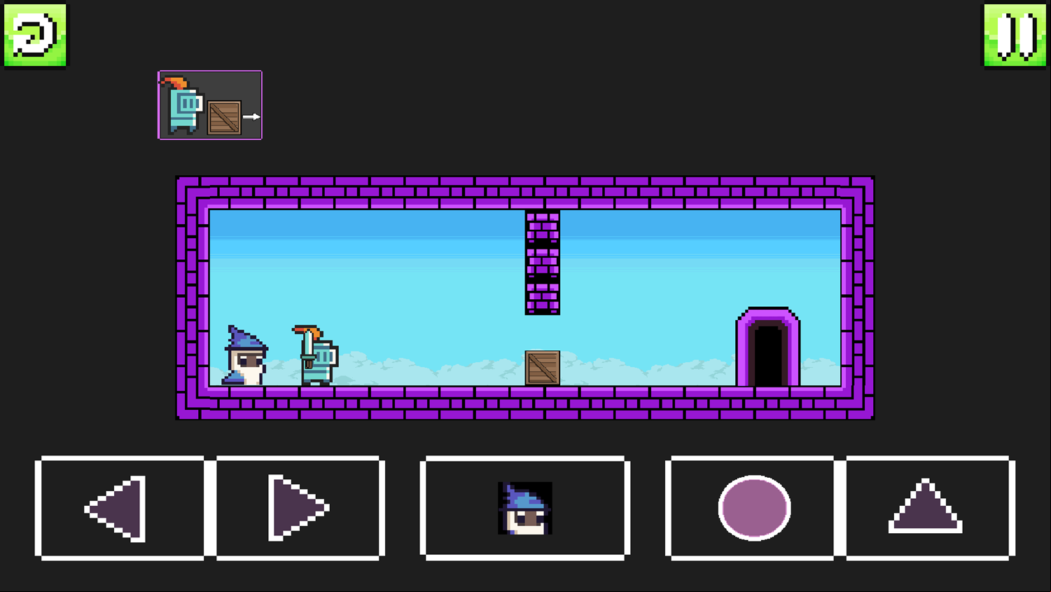 Evilmun Game Level Start Screenshot.