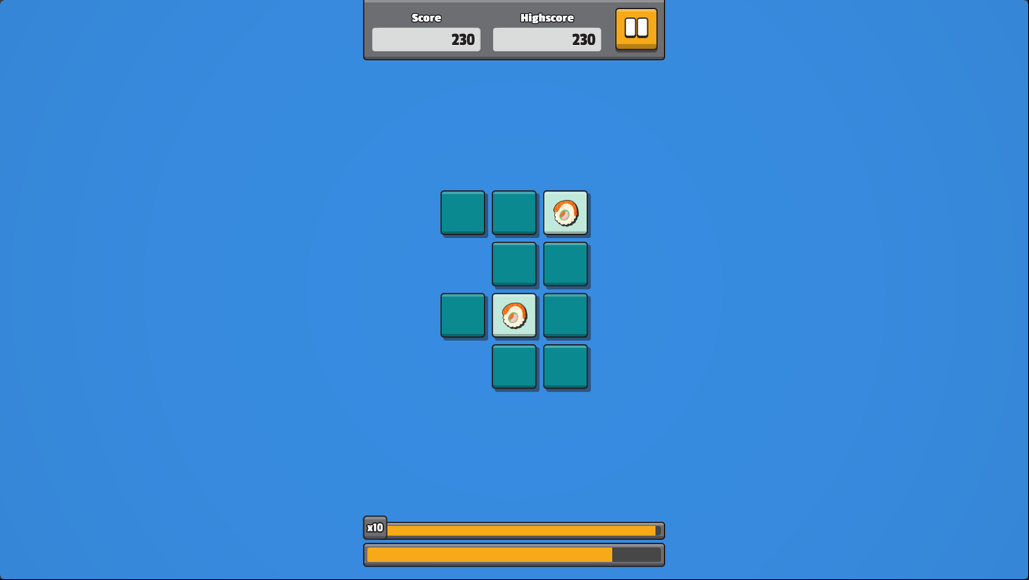 Fast Memory Match Game Next Level Screenshot.