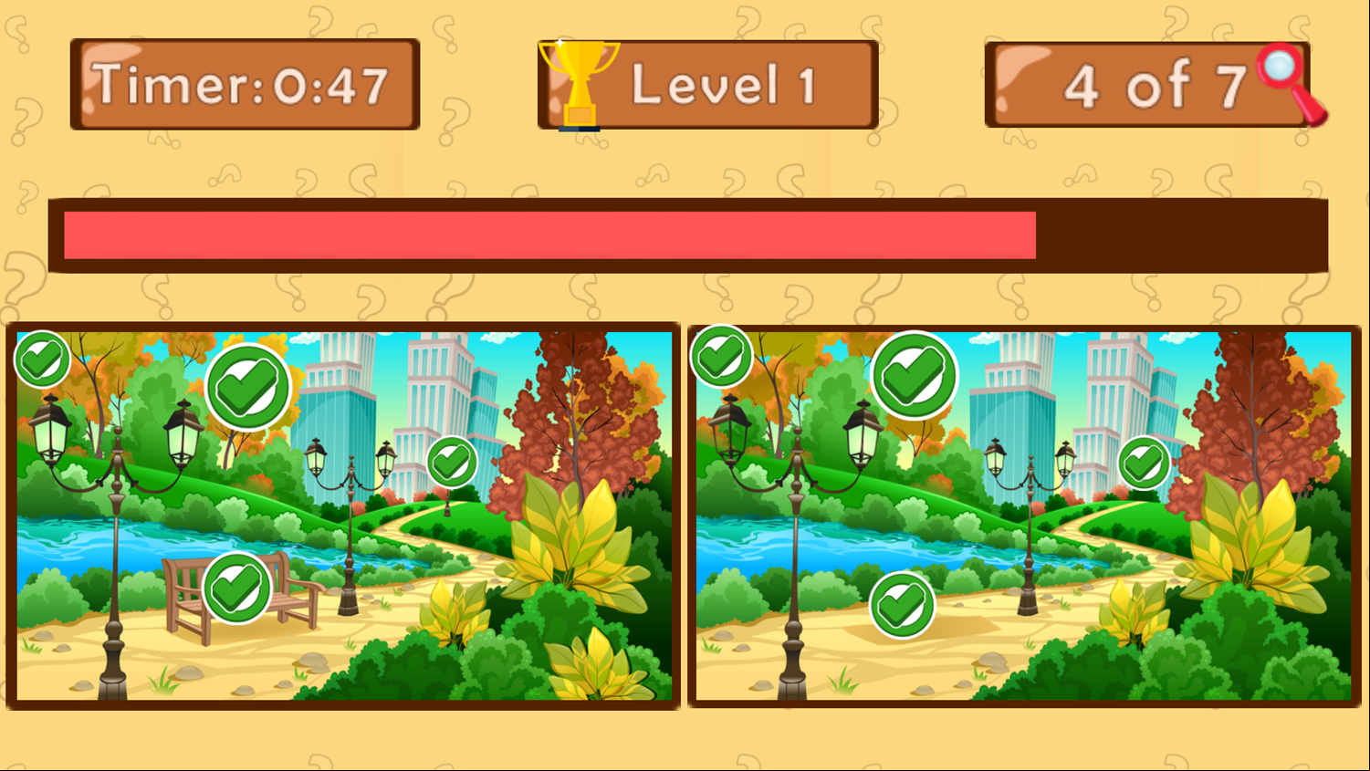 Find Wrong Game Level Play Screenshot.