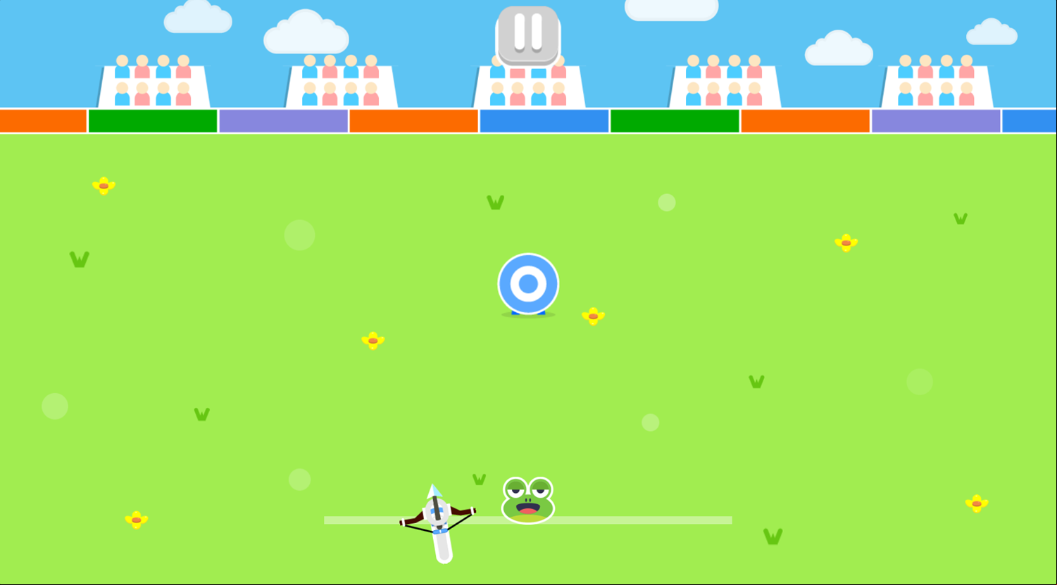 Flechas Game Start Screenshot.
