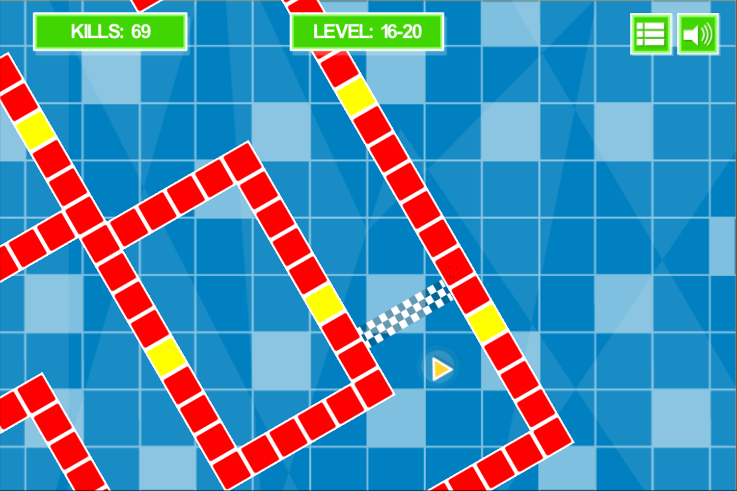 Four Roads Game Spinning Course Screenshot.