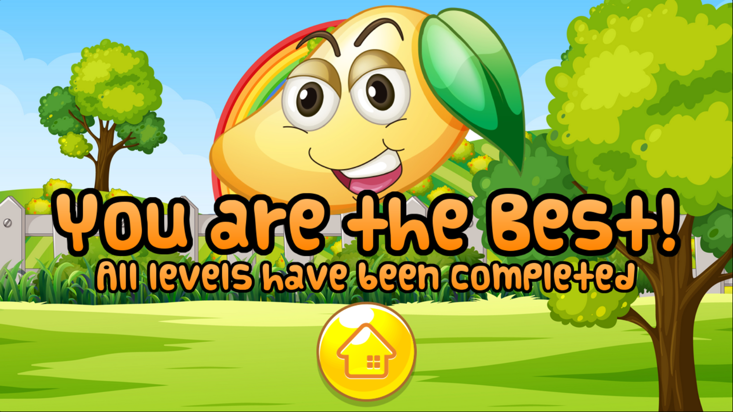 Fruit Garden Game Complete Screenshot.
