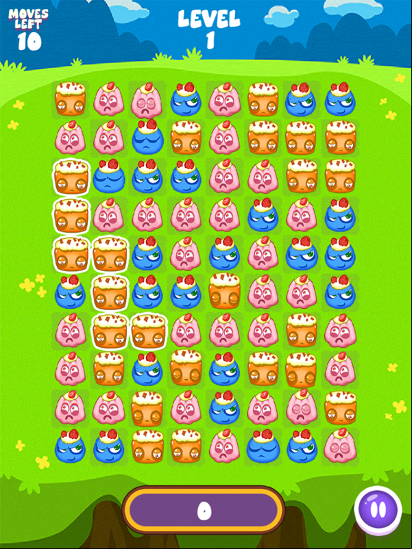 Gamer's Guide Puddin' Party Game Pattern Screenshot.