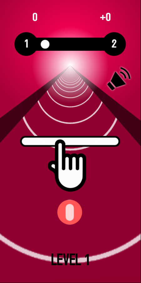 Gater Game Welcome Screen Screenshot.