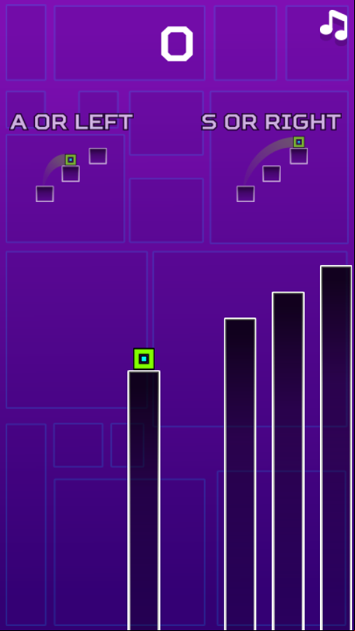 Geometry Jump Game How To Play Screenshot.
