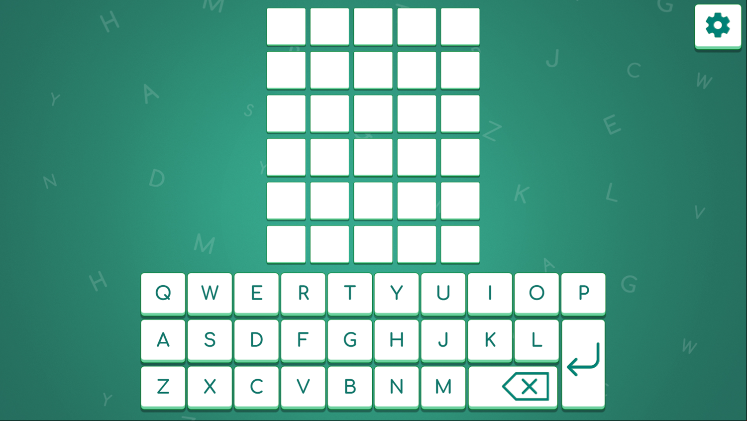 Get The Word Game Start Screenshot.