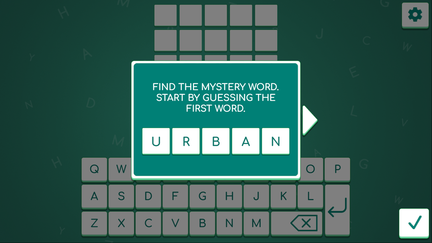Get The Word Game How To Play Screenshot.