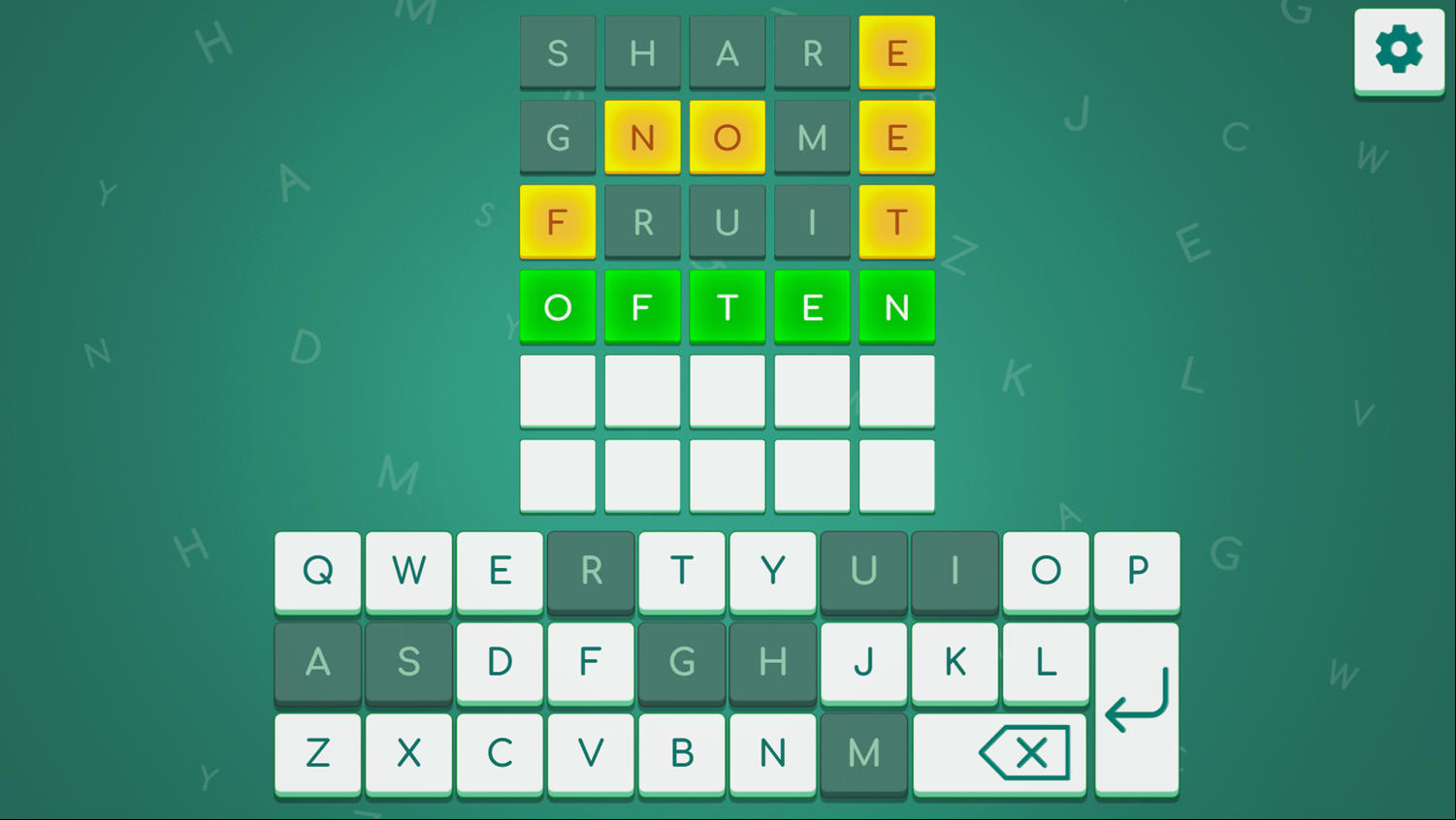 Get The Word Game Right Answer Screenshot.