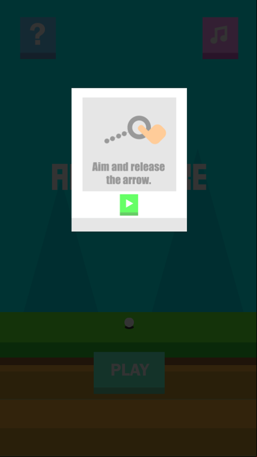 Golf Adventure Game How To Play Screenshot.