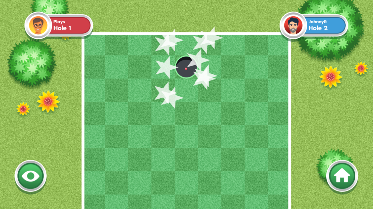 Golf With Buddies Game Play Screenshot.