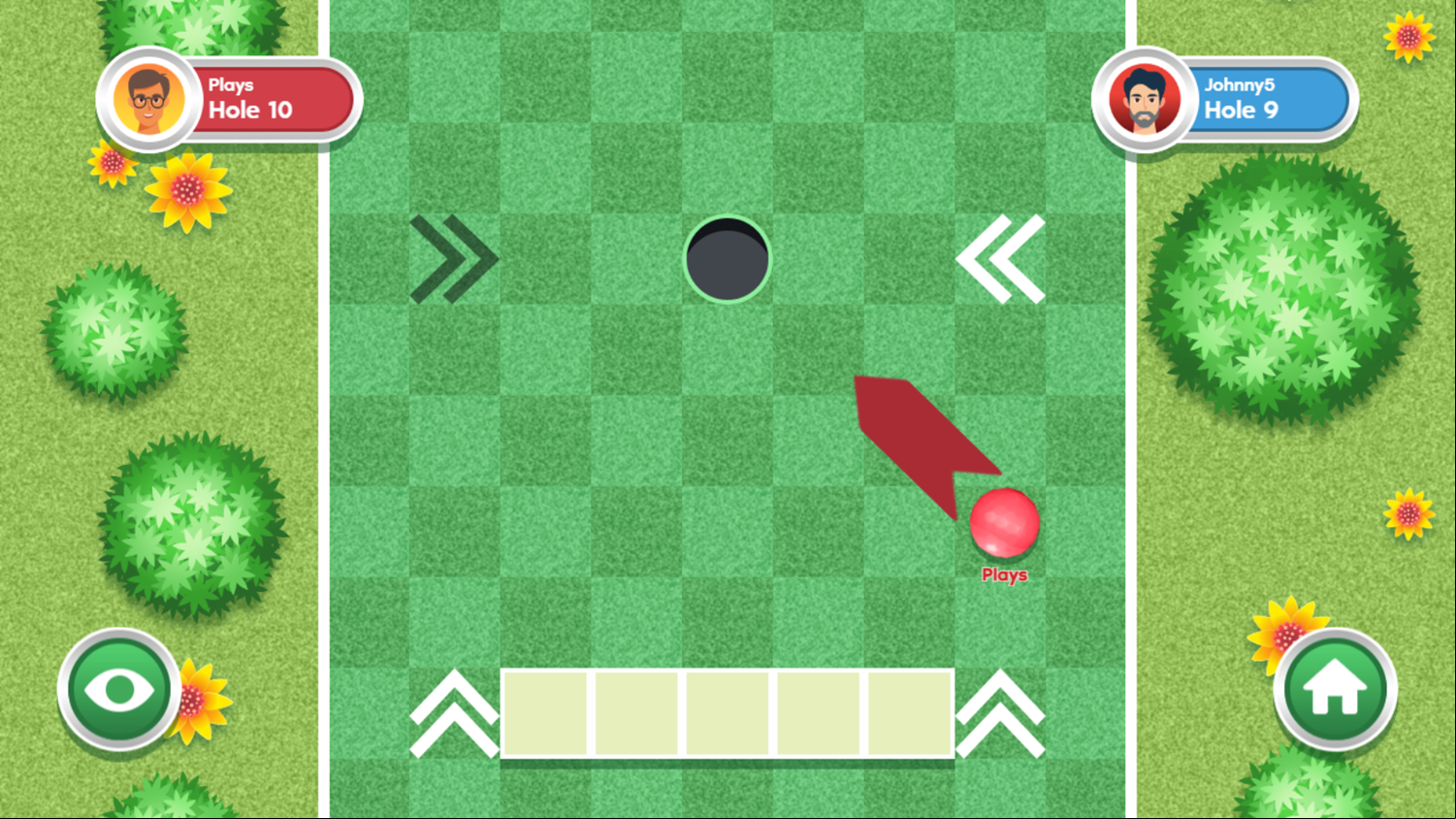 Golf With Buddies Game Progress Screenshot.