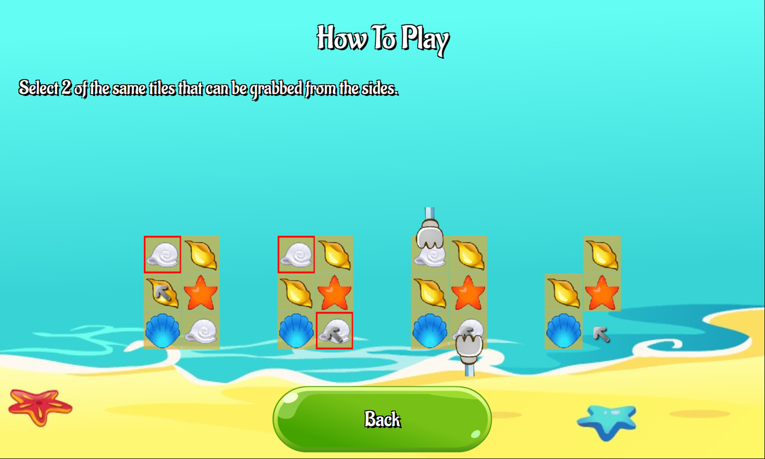 Grab It Mahjong Game How To Play Screenshot.
