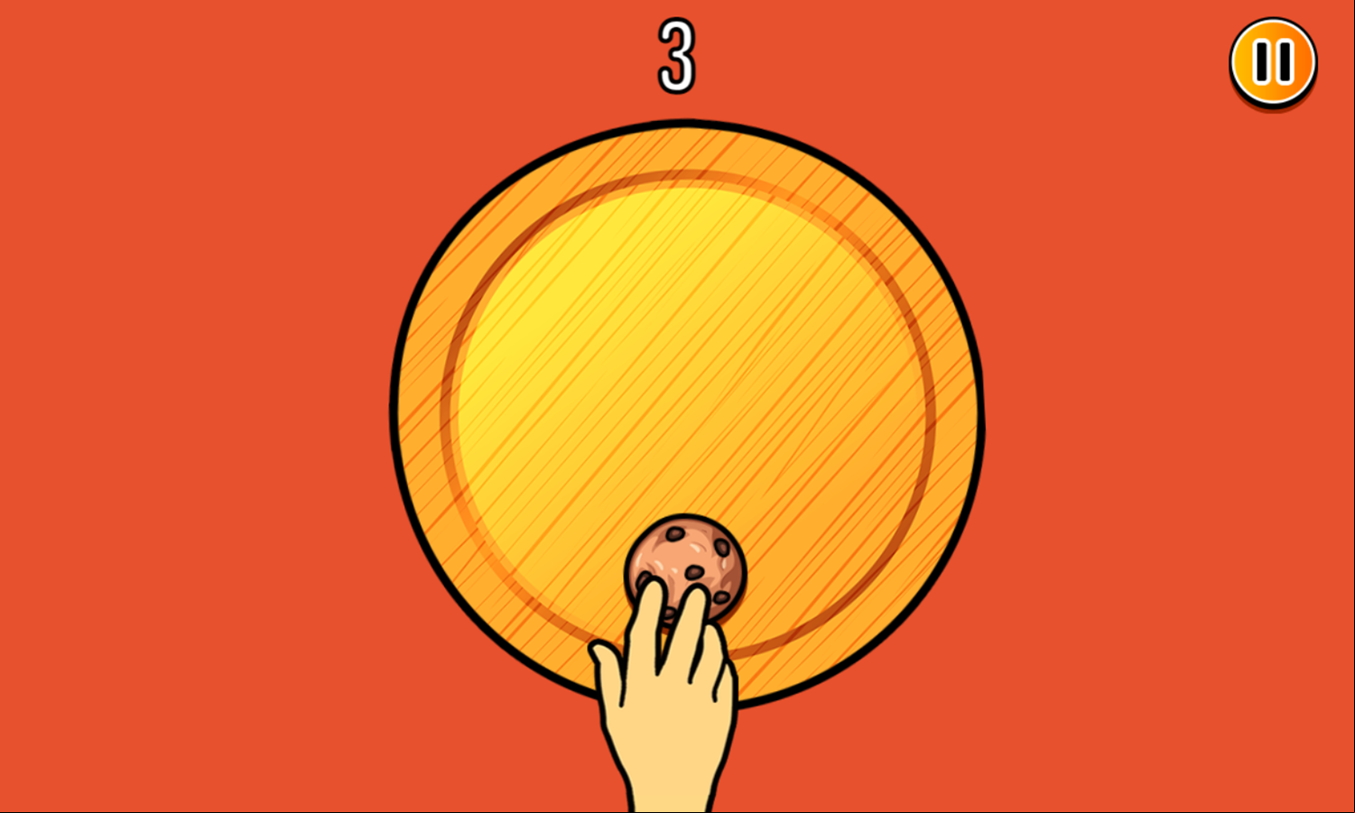 Grab The Cookie Gameplay Screenshot.