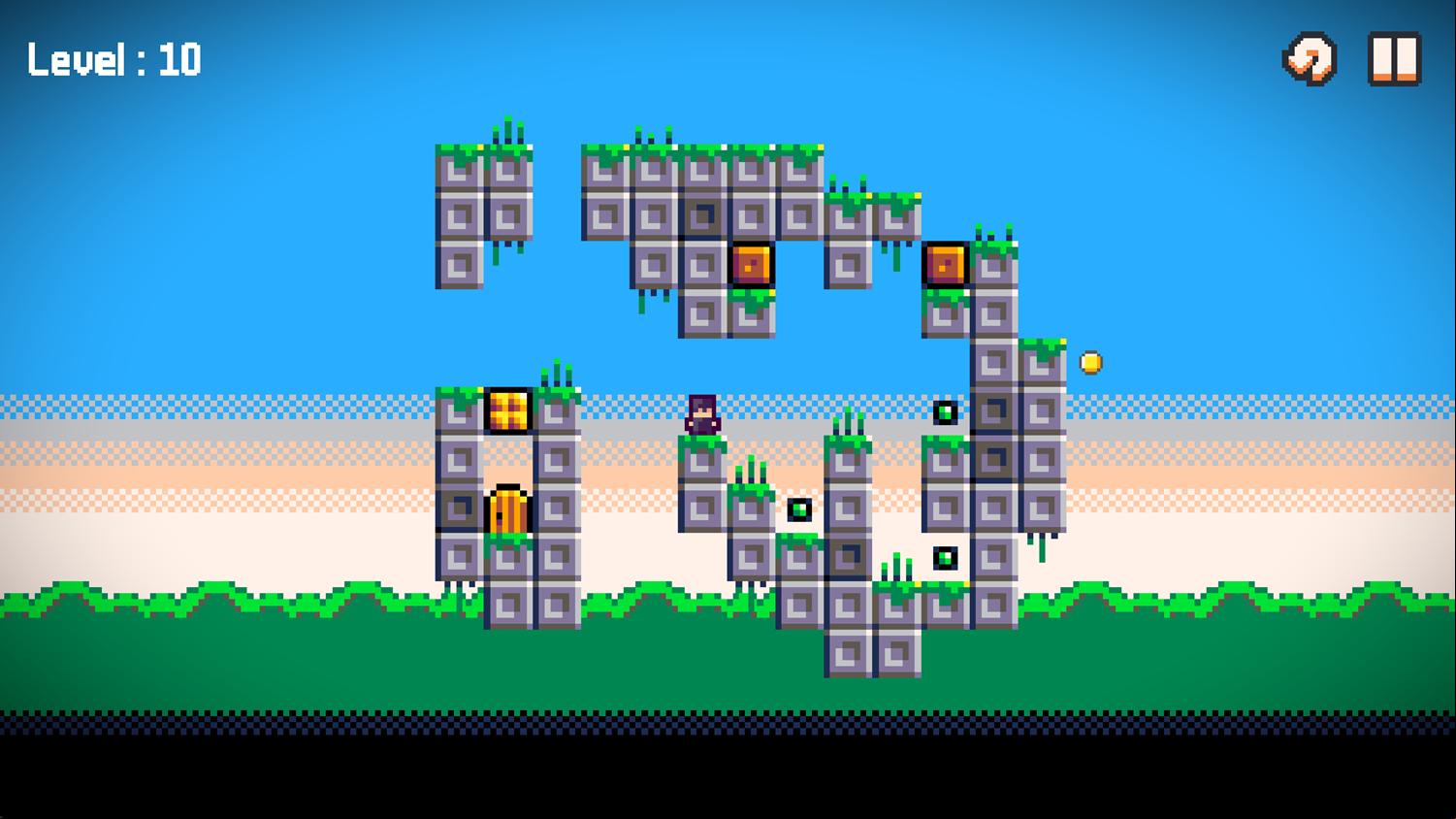 Gravity Escape Game Level Challenge Screenshot.