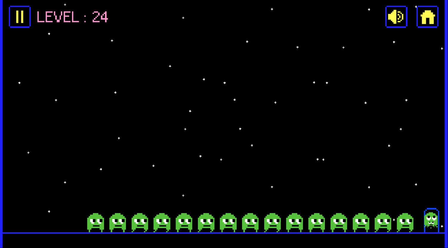 Green vs Red Game Final Level Screenshot.