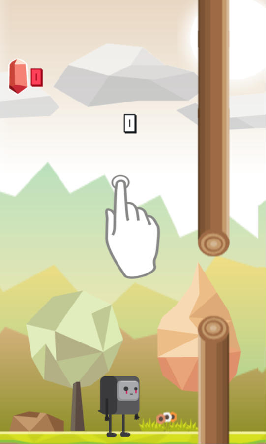 Grow Taller Game Start Screenshot.