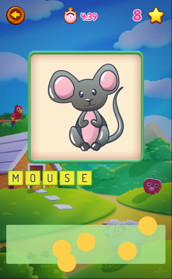 Guess The Animal Game Play Screenshot.