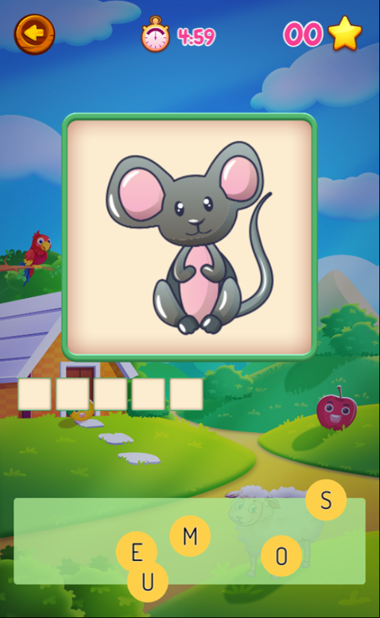 Guess The Animal Game Start Screenshot.