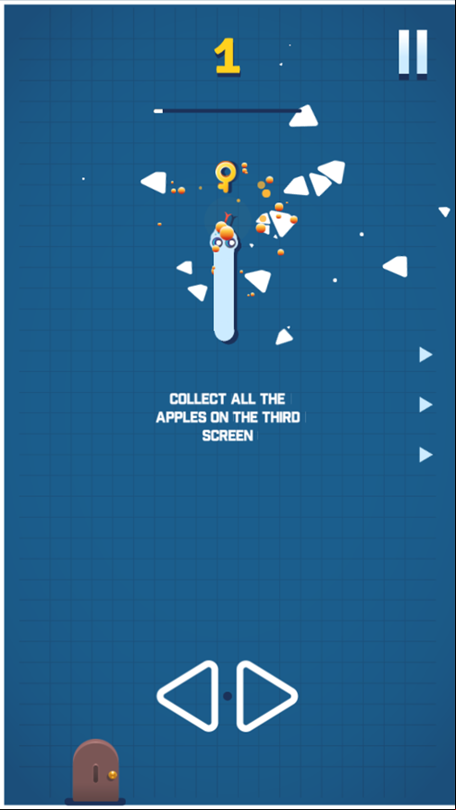 Happy Snake 2 Game Take Key Screenshot.