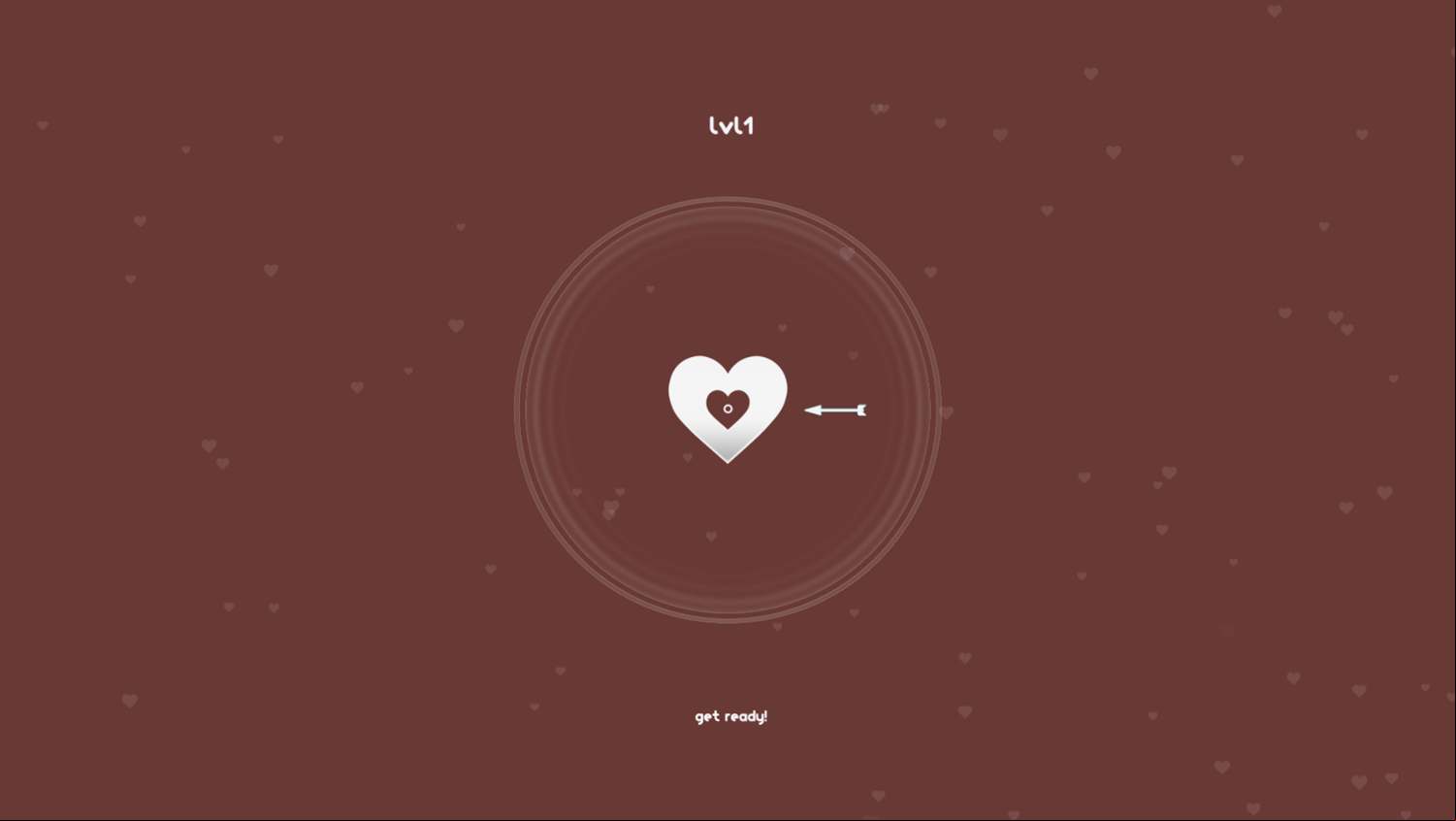 Heartbeat Game Start Screenshot.