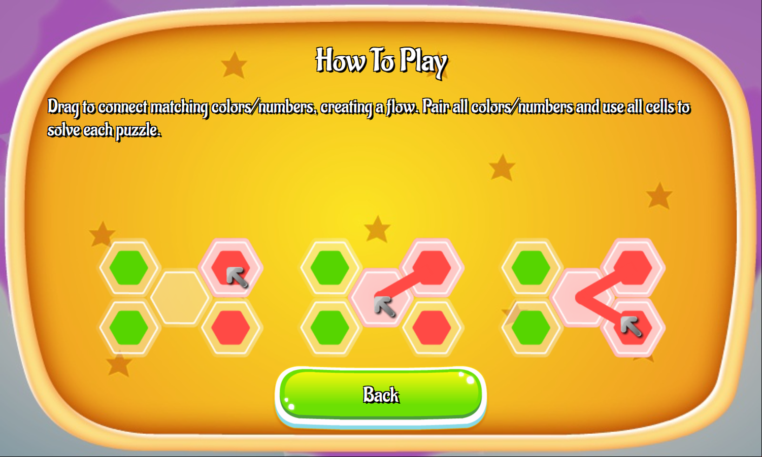 Hex Stream Game How To Play Screenshot.
