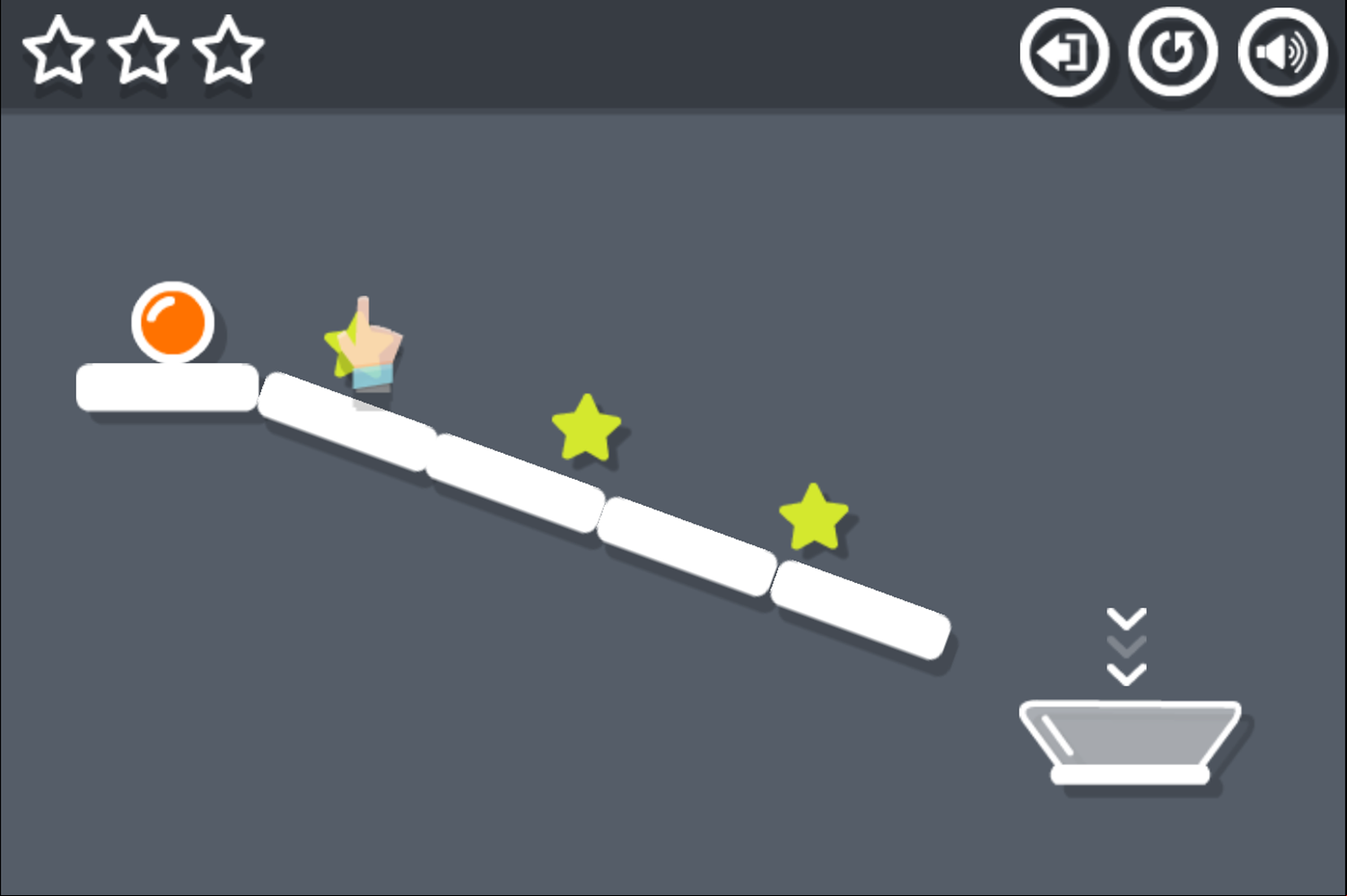 Hole In One Game How to Play Screenshot.