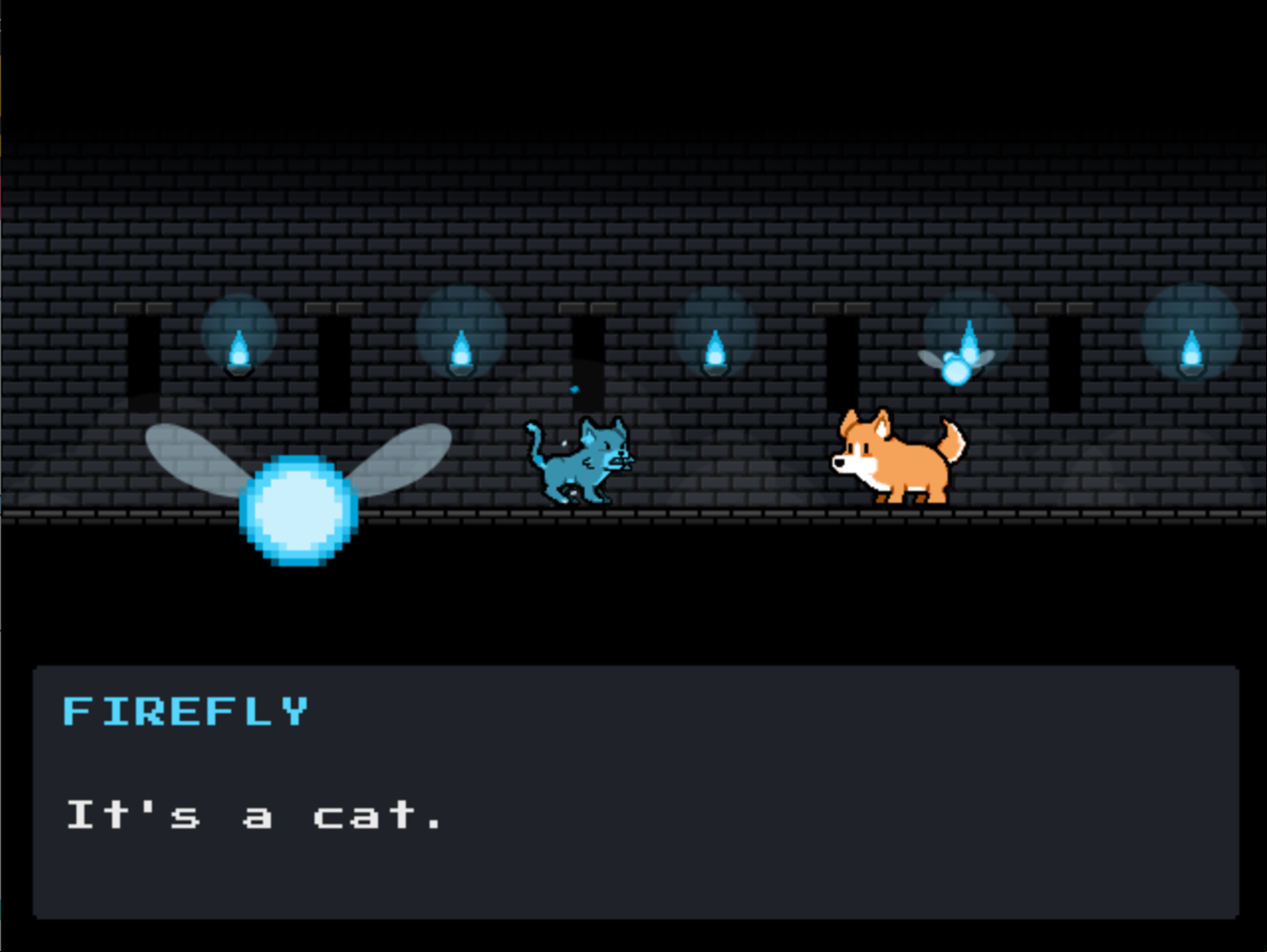 I Used to be a Dog Game 1st Scene Screenshot.