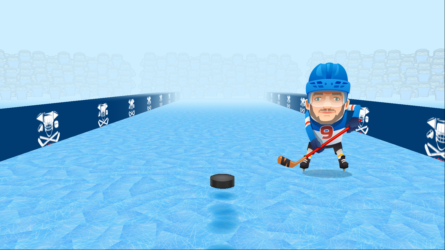 Idle Hockey Challenge 3D Game Start Screenshot.