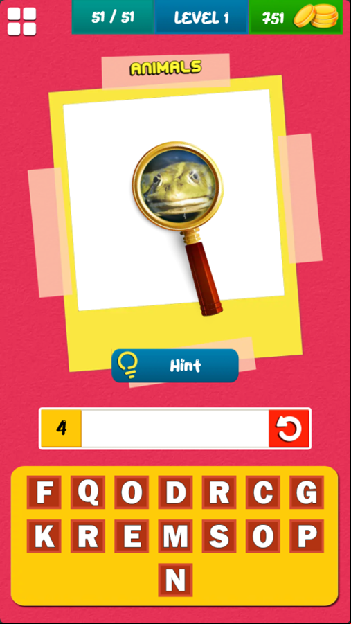 Images Detective Game Final Level Screenshot.