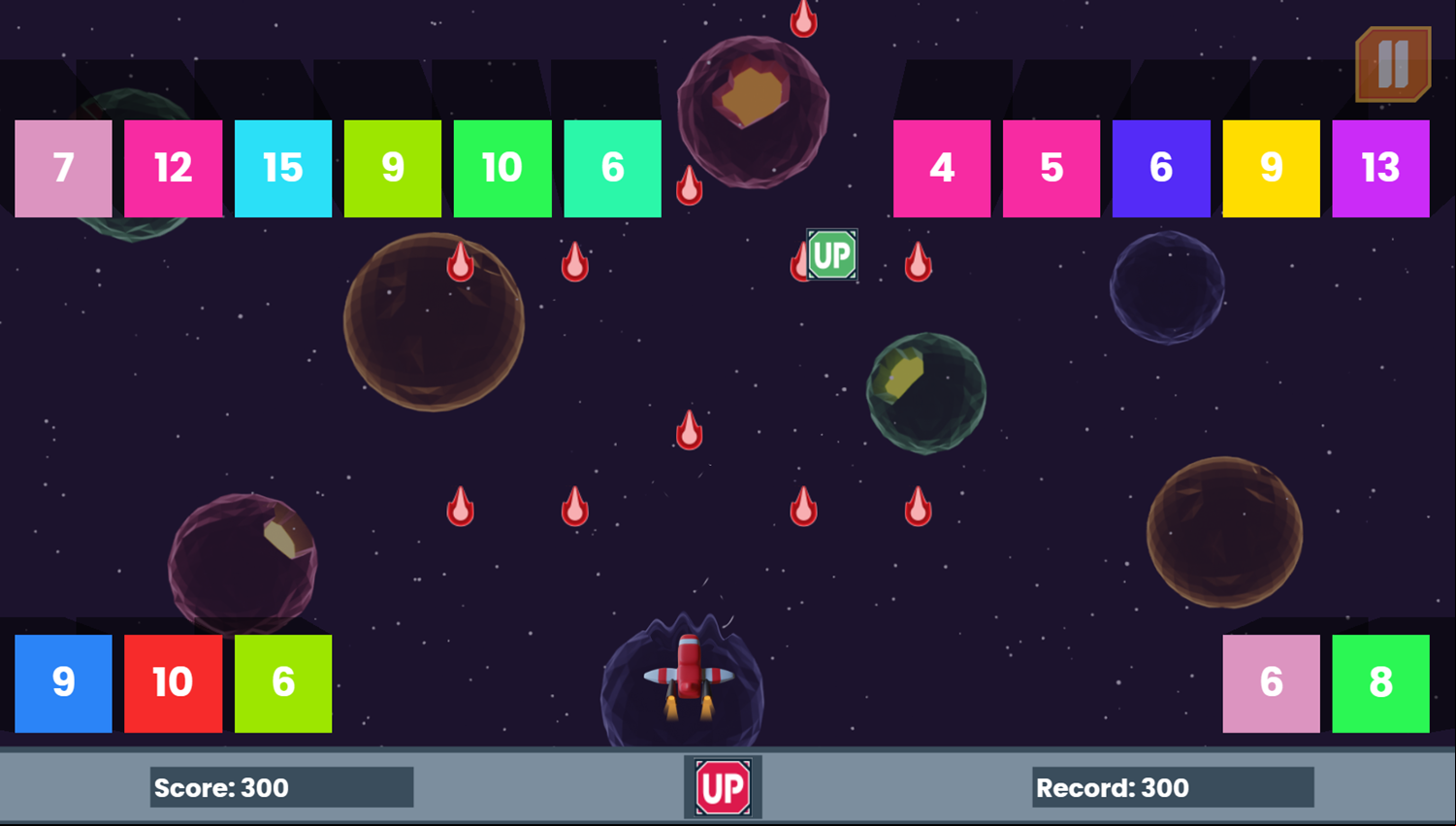 Infinity Star Squadron Game Play Screenshot.