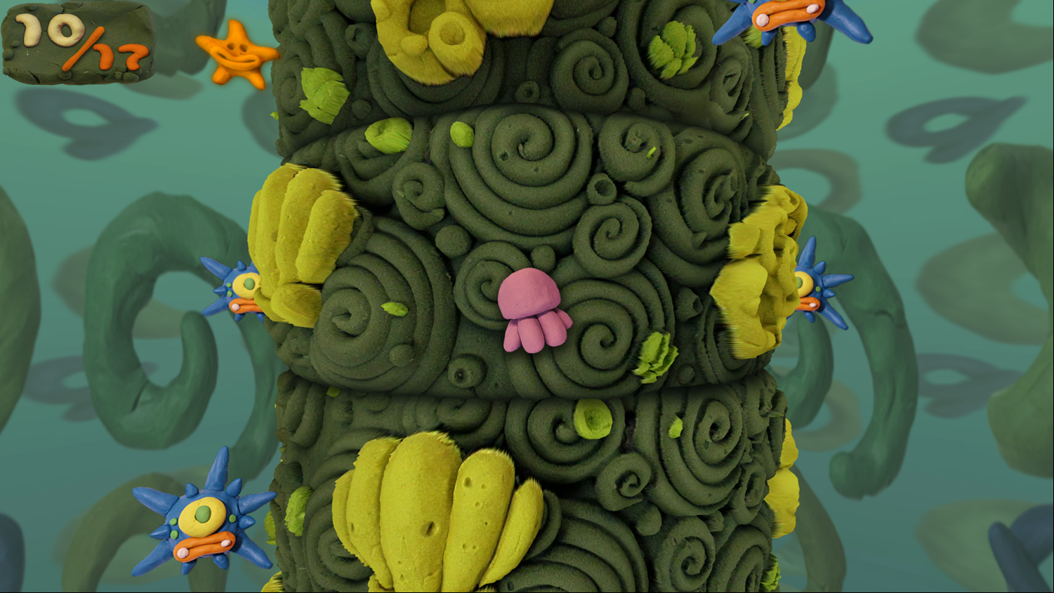 Jellyfish Game Play Screenshot.