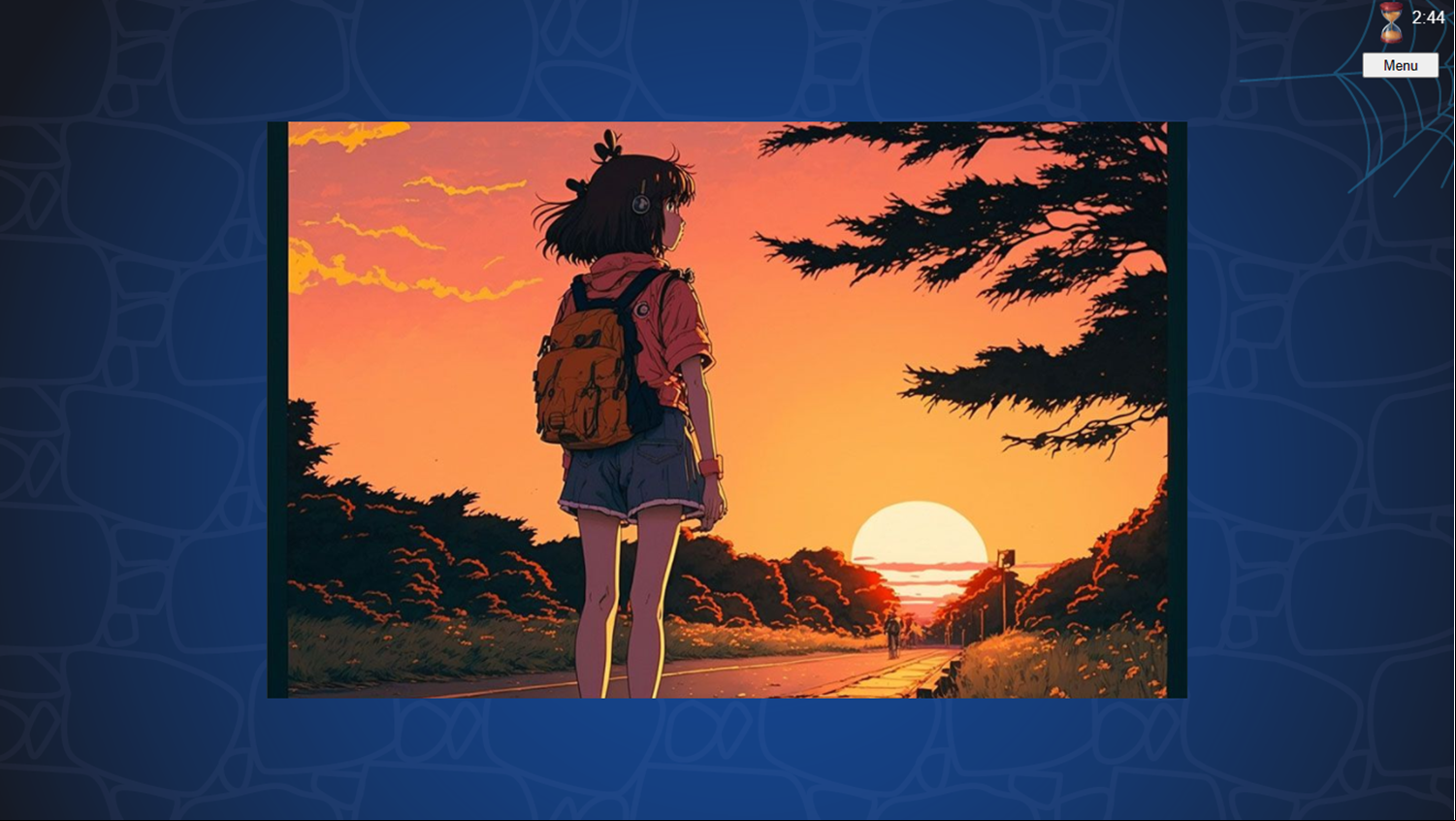 Jigsaw Cartoon Game Puzzle Complete Screenshot.
