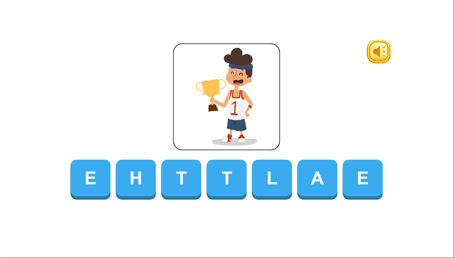Jobs Word Sort for Kids Game Level Progress Screenshot.