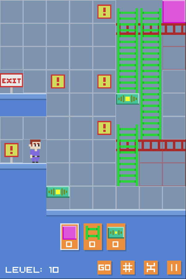 Joe Lost 1 Game Level 10 Walkthrough Screenshot.