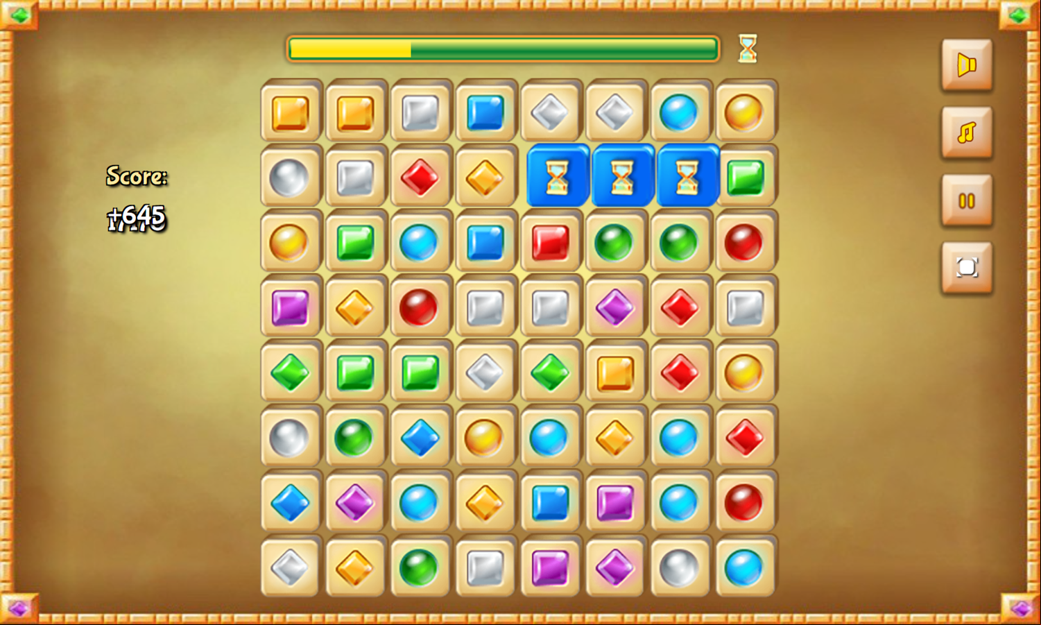 Jolly Jong Blitz Game Play Screenshot.