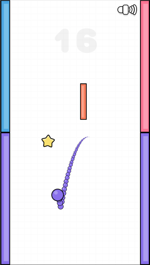 Jump Color Game Moving Platform Screenshot.