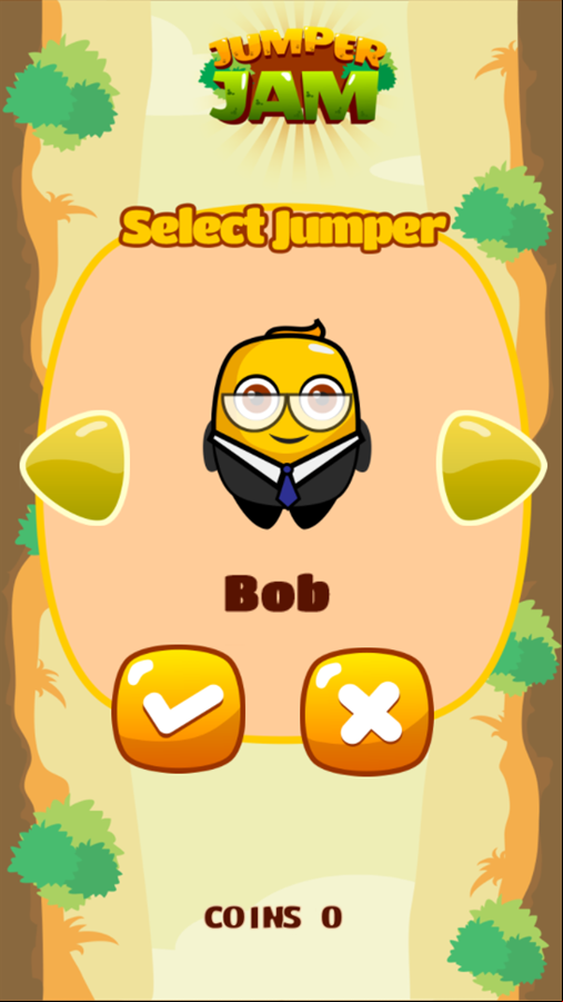 Jumper Jam Game Select Jumper Screenshot.