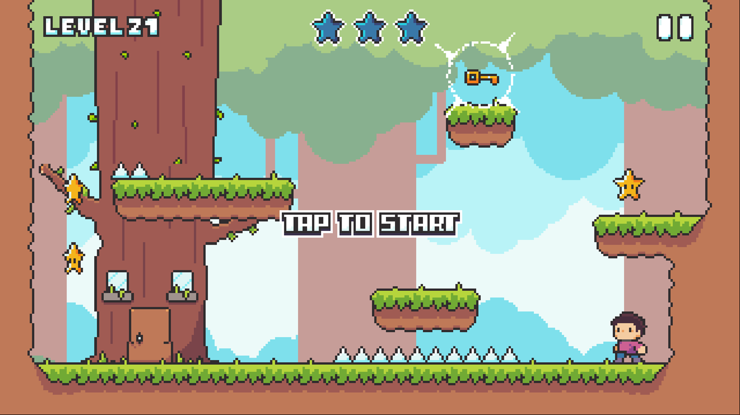 Key Quest Game Final Level Screenshot.
